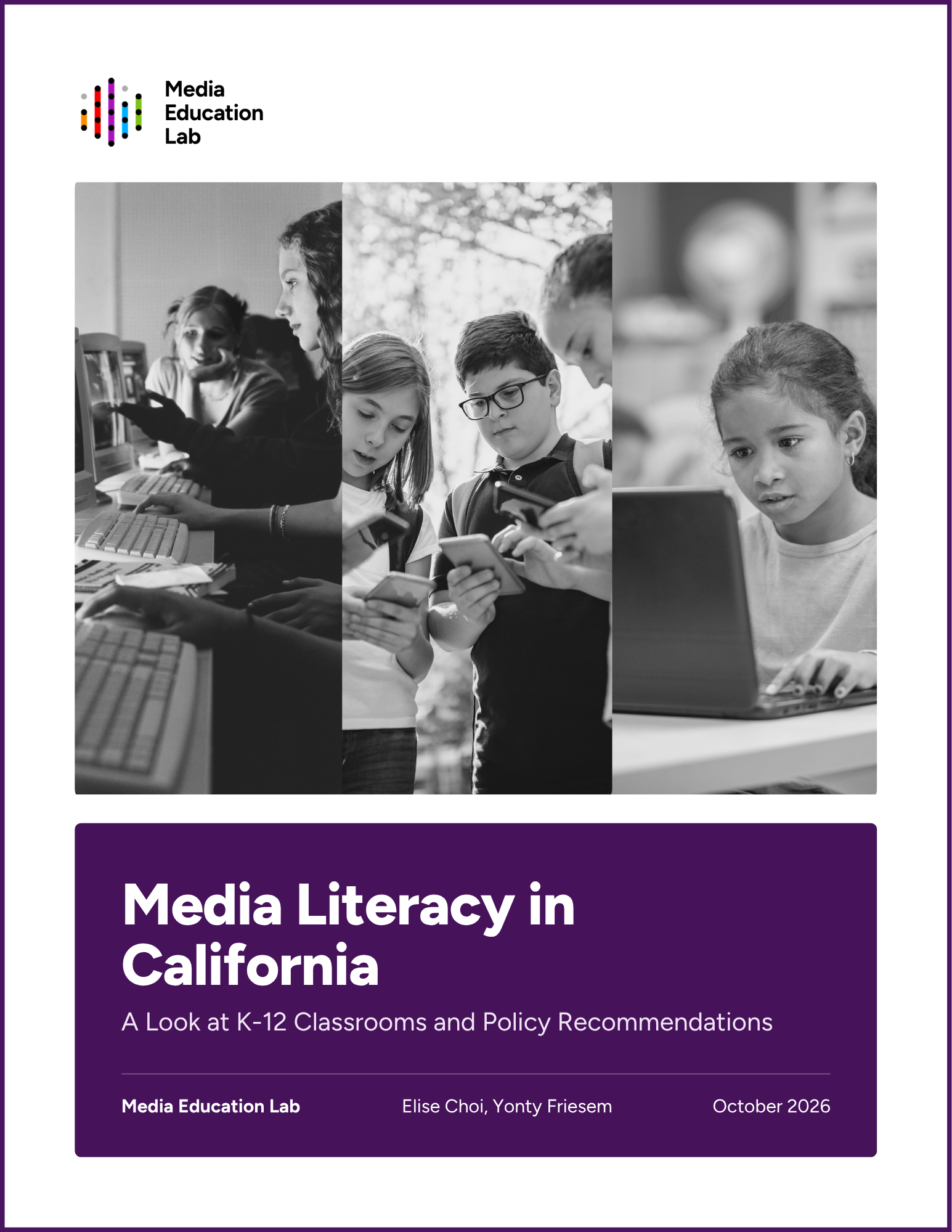 Media Literacy in California: A Look at K-12 Classrooms and Policy Recommendations