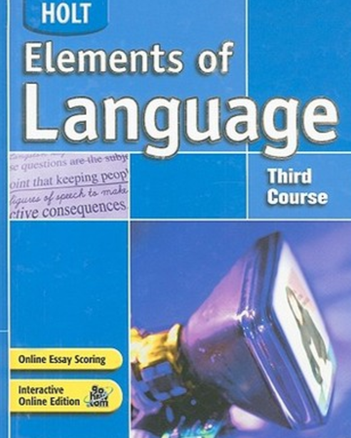 Elements of Language