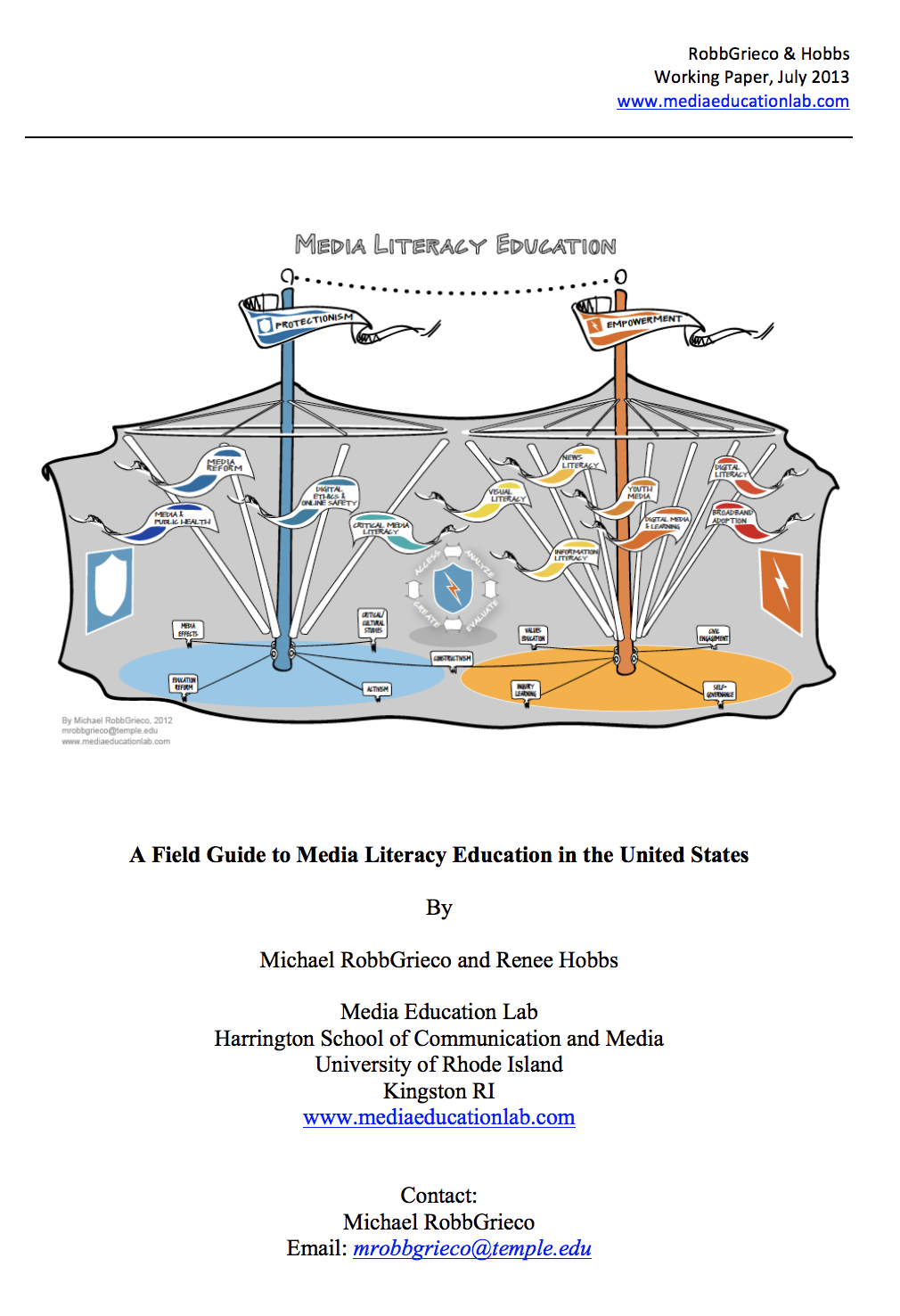 A Field Guide to Media Literacy Education in the United States