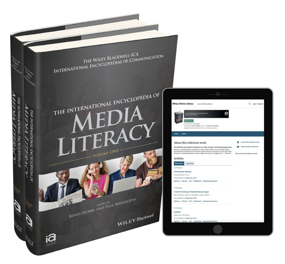 The International Encyclopedia of Media Literacy 