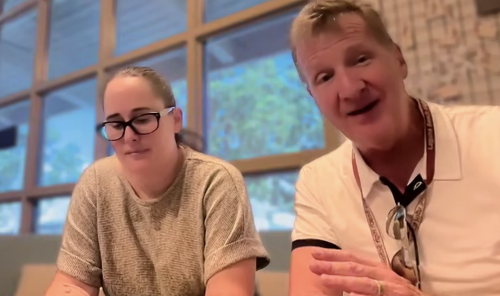 Glen Warren and Stephanie Gamache