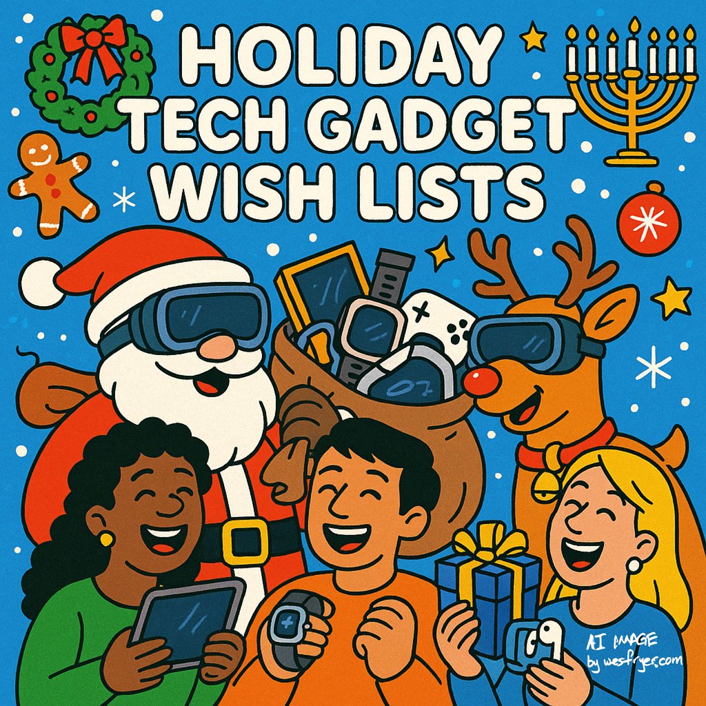 Holiday Tech Gadget Wish Lists
